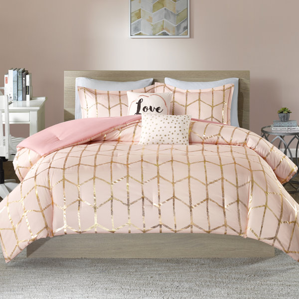 rose gold comforter Expert Interior Design Ideas for Your Home Extra Space